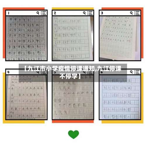 【九江市小学疫情停课通知,九江停课不停学】-第1张图片